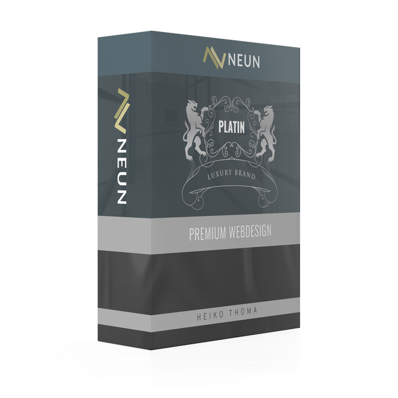 77NEUN Webdesing Platin Paket Webentwicklung Business Website Social Media