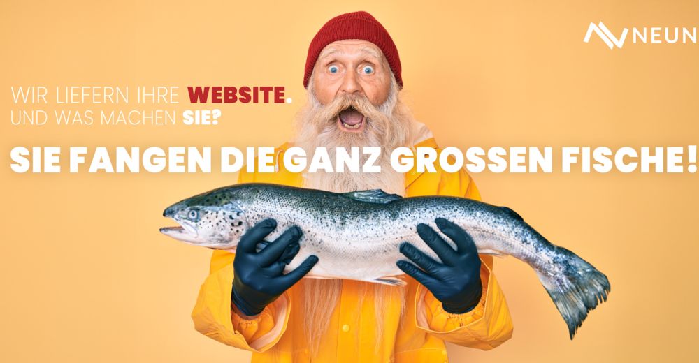 Mit Ihrer neuen Website von 77NEUN fangen Sie die ganz großen Fische