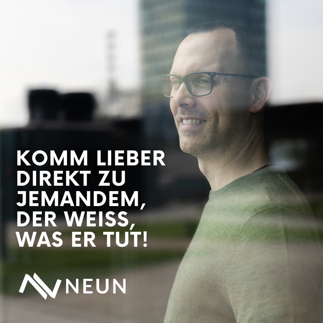 Komm lieber direkt zu jemandem, der sich auskennt, Heiko Thoma 77NEUN