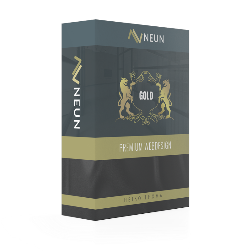 77NEUN Webdesing Gold Paket Webentwicklung Business Website