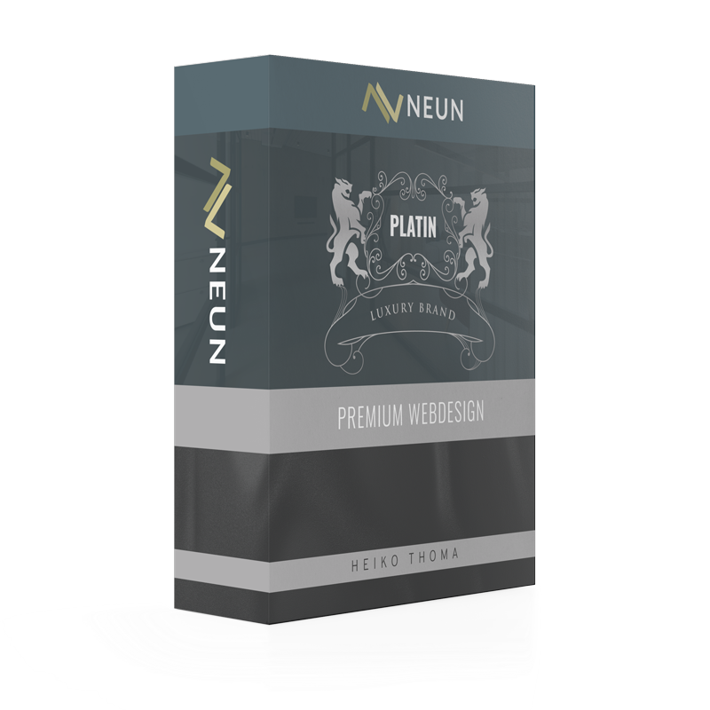 77NEUN Webdesing Platin Paket Webentwicklung Business Website Social Media