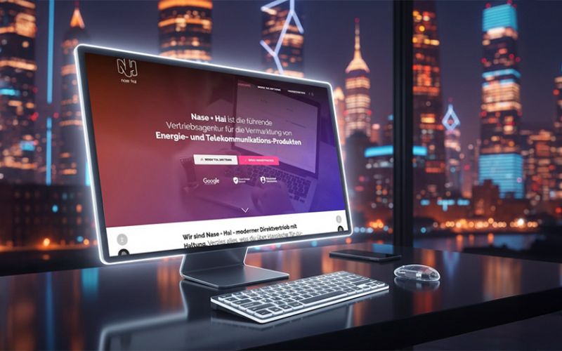 Neue Website für Nase + Hai in Saarbrücken – Moderner D2D Direktvertrieb