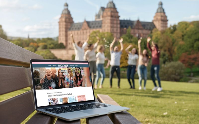 Neue Website für ABtown - Dein Kompass für Aschaffenburg