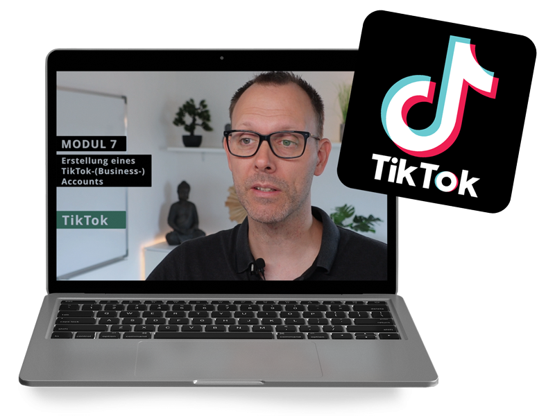 Werbung und Kampagnen mit TikTok - Erstellung deines ersten digitalen Produkts mit Hilfe von KI Künstliche Intelligenz Videokurs E-Book Anleitung